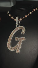 Load and play video in Gallery viewer, Rose gold diamond rosary chain
