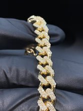 Load image into Gallery viewer, Miami Diamond Prong Set Cuban Bracelet
